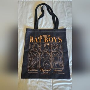 The Bat Boys Black Tote Bag